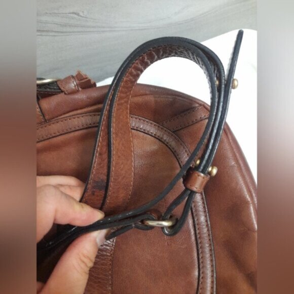 See By Chloe - Crossbody Brown Leather Bag *Flawed* - Picture 14 of 15